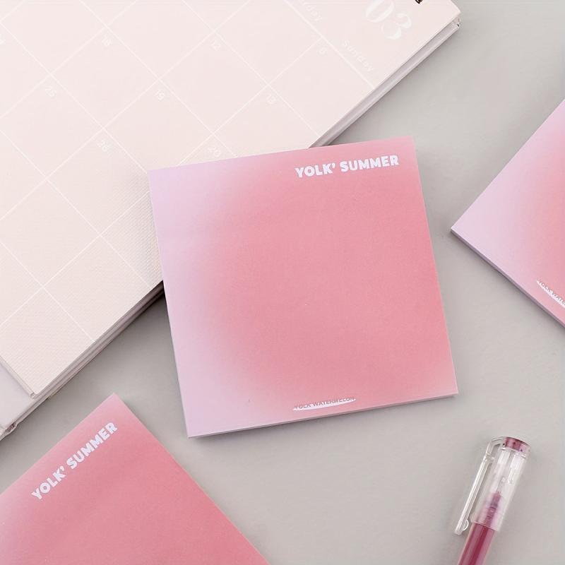 50 Sheets To Do List Sticky Notes Multicolors Self Adhesive Memo Pad Office Home