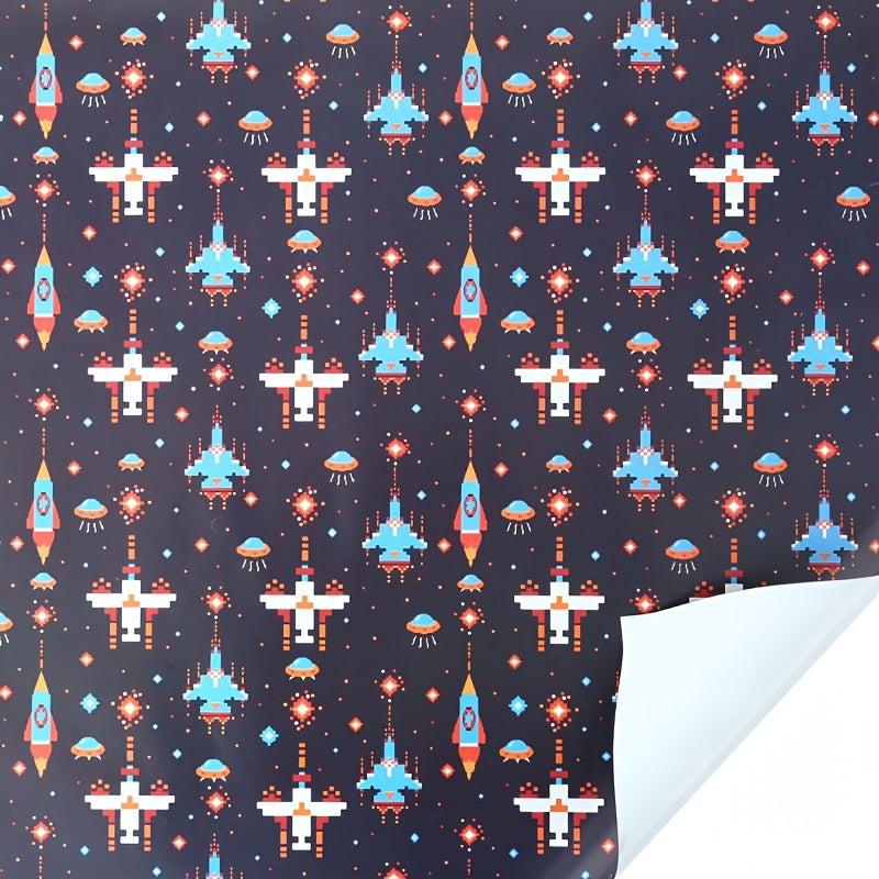 Game Console Cartoon Wrapping Paper Birthday Party Gift Tissue Supplies