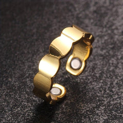 1pc Lymphatic Drainage Copper Rings Magnetic Lymph Detox Ring Jewelry Gift