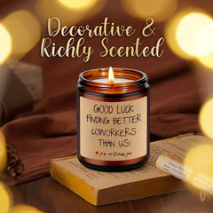 Scented Candles Aromatherapy Glass Jar Coworker Leaving For Women Farewell