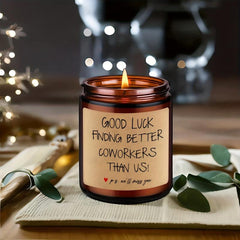 Scented Candles Aromatherapy Glass Jar Coworker Leaving For Women Farewell