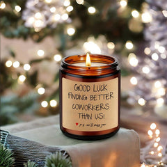 Scented Candles Aromatherapy Glass Jar Coworker Leaving For Women Farewell