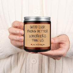 Scented Candles Aromatherapy Glass Jar Coworker Leaving For Women Farewell
