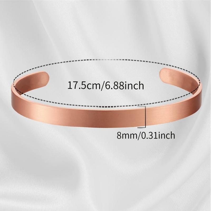 Women's Pure Copper Bracelet 99.99% Pure Copper
