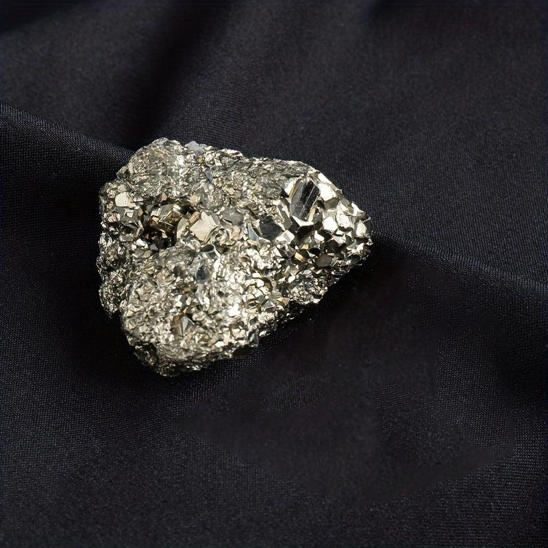 2pcs Natural Pyrite Clusters High Energy Reiki Crystals