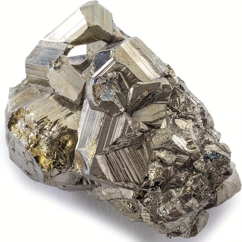 2pcs Natural Pyrite Clusters High Energy Reiki Crystals