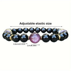 Empath Protection Bracelet Citrine Amethyst Holiday Gift