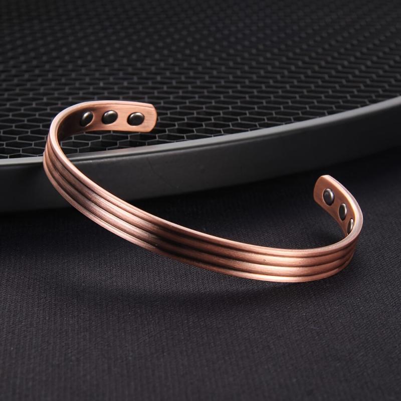 Copper Magnetic Bracelet for Women Men Ultra Strength Magnets Copper Gift