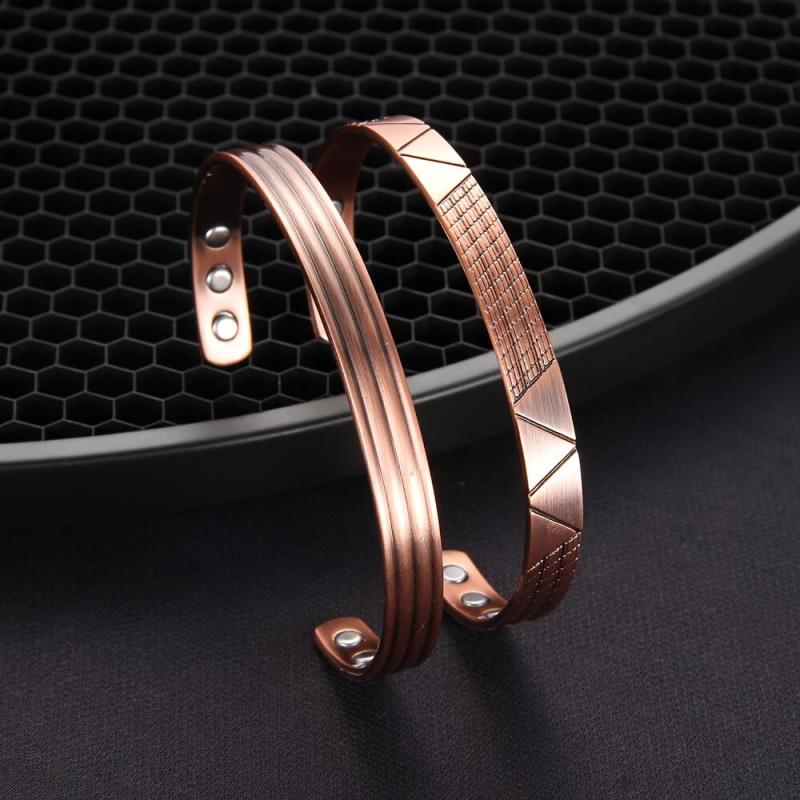 Copper Magnetic Bracelet for Women Men Ultra Strength Magnets Copper Gift