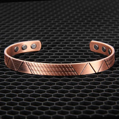 Copper Magnetic Bracelet for Women Men Ultra Strength Magnets Copper Gift