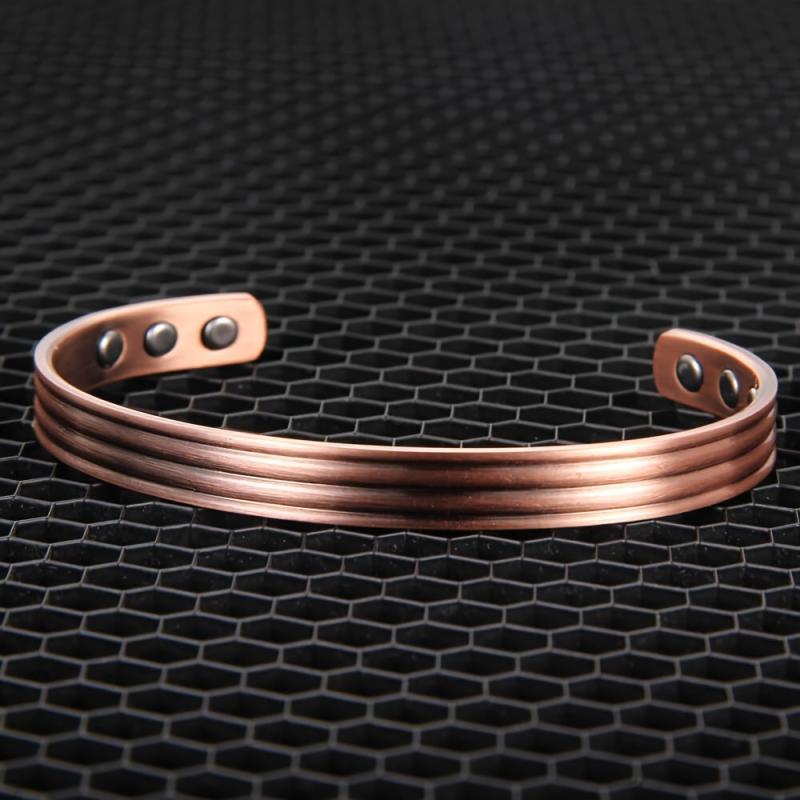 Copper Magnetic Bracelet for Women Men Ultra Strength Magnets Copper Gift