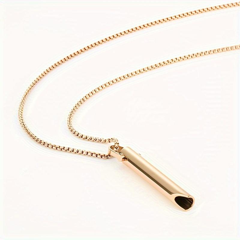 Positive Breathing Necklace Meditation Deep Breathing Sedation Tools
