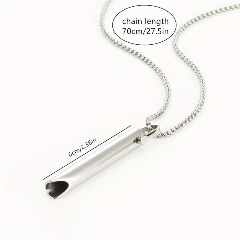 Positive Breathing Necklace Meditation Deep Breathing Sedation Tools