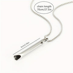Positive Breathing Necklace Meditation Deep Breathing Sedation Tools