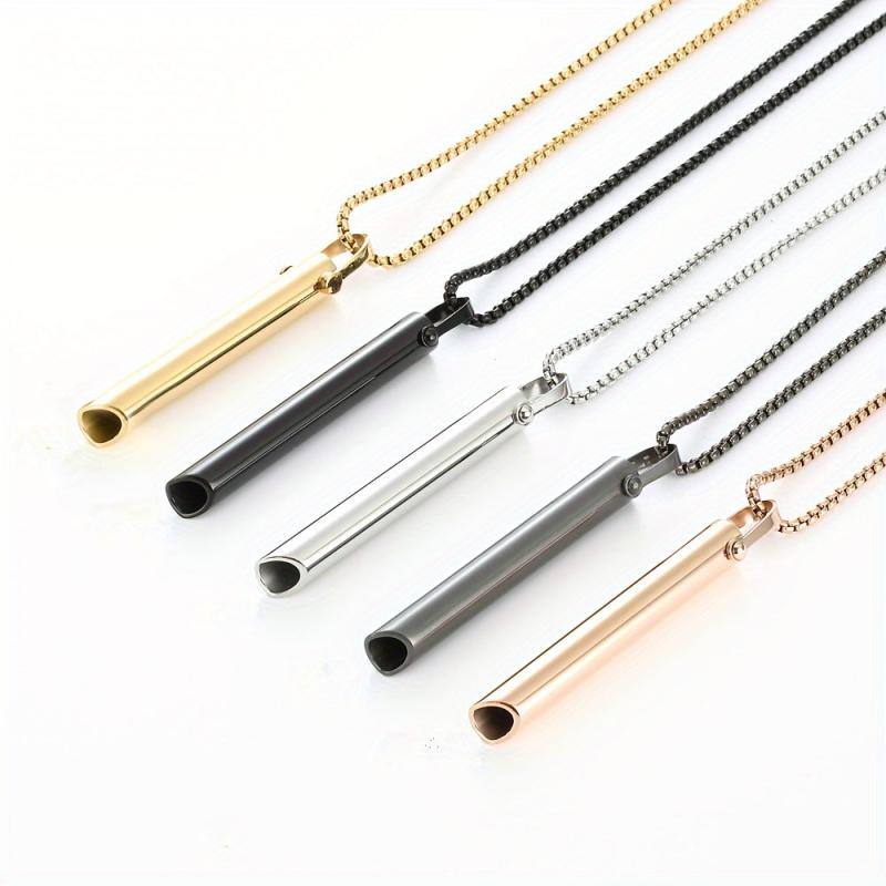 Positive Breathing Necklace Meditation Deep Breathing Sedation Tools