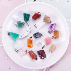 10-15pcs Natural Irregular Healing Stones for DIY Necklace Jewelry