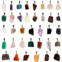 10-15pcs Natural Irregular Healing Stones for DIY Necklace Jewelry