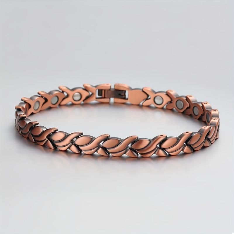 Magnetic Copper Anklets for Women Copper Ankle Bracelet with Magnets