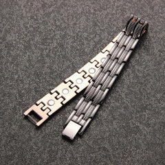 Copper Men's Magnetic Bracelet 99.99 Solid Pure Copper Jewelry Gift
