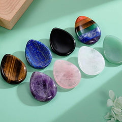 Teardrop Chakra Worry Stone for Anxiety Relief