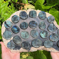 Labradorite Chakra Reiki Crystal Stone for Home Decor