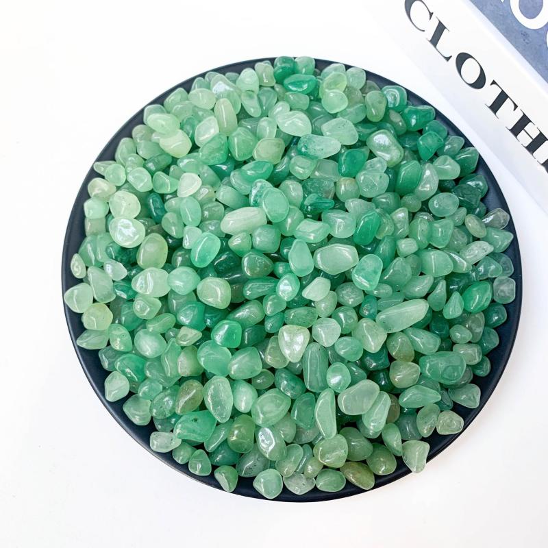 4oz Green Aventurine Crystal Chips for Crafts and Decor