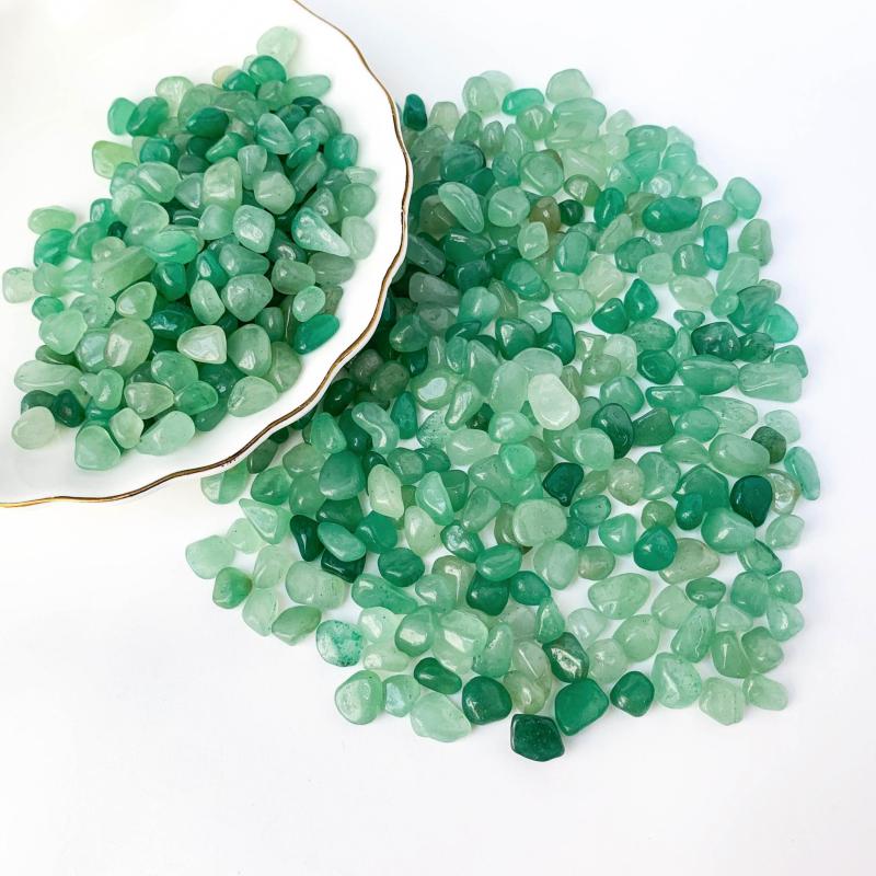4oz Green Aventurine Crystal Chips for Crafts and Decor