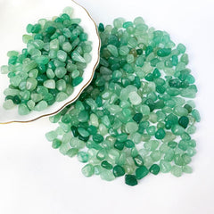 4oz Green Aventurine Crystal Chips for Crafts and Decor