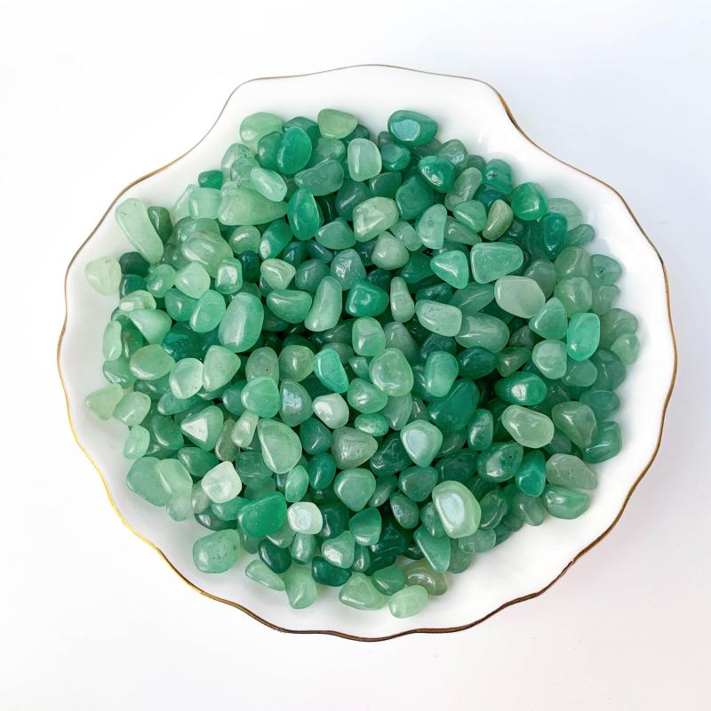 4oz Green Aventurine Crystal Chips for Crafts and Decor