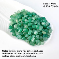 4oz Green Aventurine Crystal Chips for Crafts and Decor