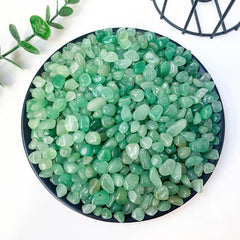 4oz Green Aventurine Crystal Chips for Crafts and Decor