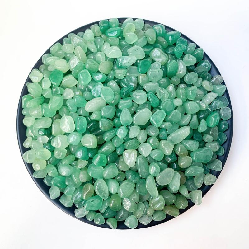 4oz Green Aventurine Crystal Chips for Crafts and Decor