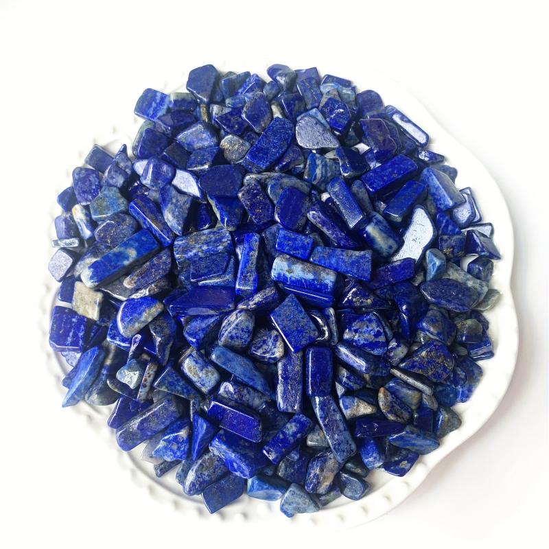 Natural Lapis Lazuli Tumbled Chip Stone Healing Crystal Quartz Succulent Filler