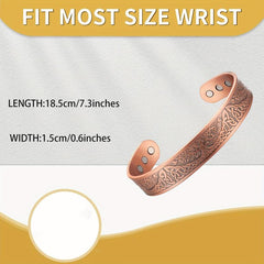 Copper Magnetic Bracelet Life Of Tree Copper Bracelet With 6 Magnets