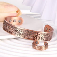 Copper Magnetic Bracelet Life Of Tree Copper Bracelet With 6 Magnets