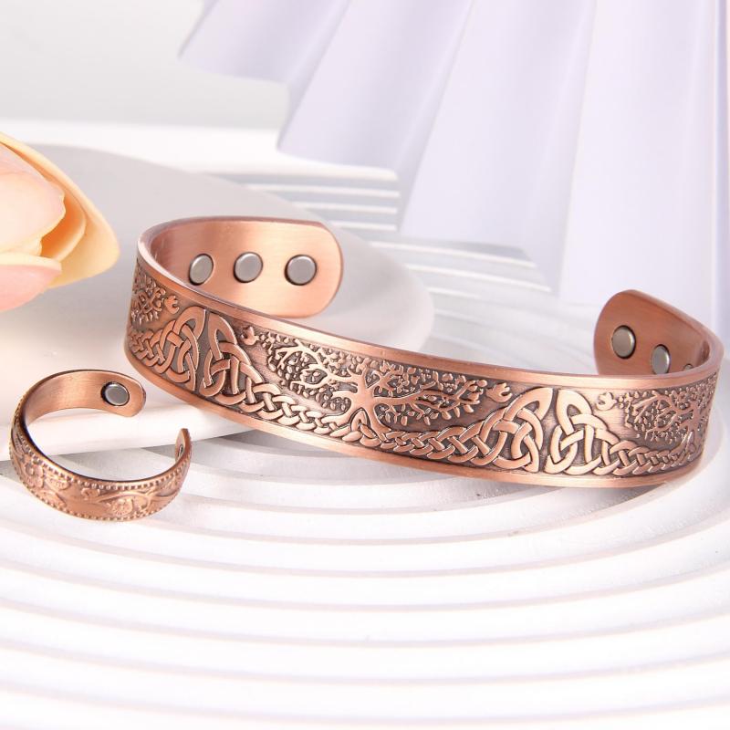 Copper Magnetic Bracelet Life Of Tree Copper Bracelet With 6 Magnets