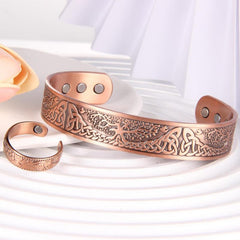 Copper Magnetic Bracelet Life Of Tree Copper Bracelet With 6 Magnets