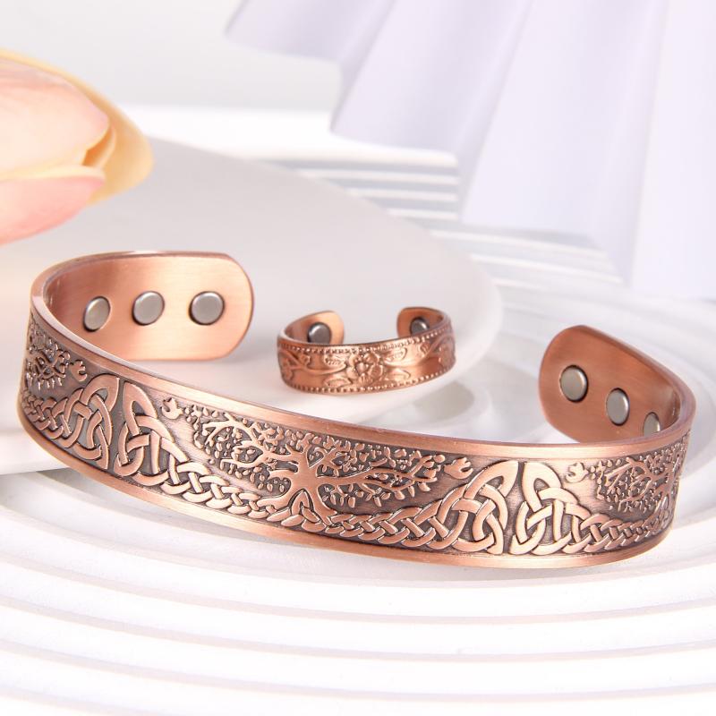 Copper Magnetic Bracelet Life Of Tree Copper Bracelet With 6 Magnets