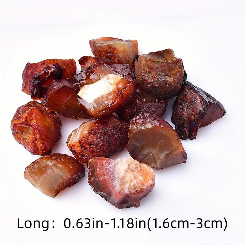 Natural Red Agate Raw Stone Crystal Diffuser Stone Demagnetization Stone