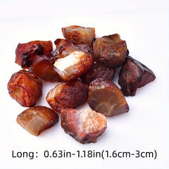 Natural Red Agate Raw Stone Crystal Diffuser Stone Demagnetization Stone