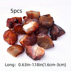 Natural Red Agate Raw Stone Crystal Diffuser Stone Demagnetization Stone