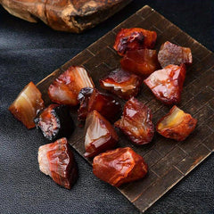 Natural Red Agate Raw Stone Crystal Diffuser Stone Demagnetization Stone