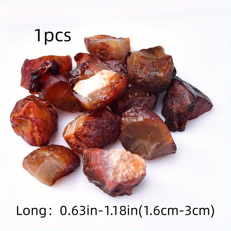 Natural Red Agate Raw Stone Crystal Diffuser Stone Demagnetization Stone
