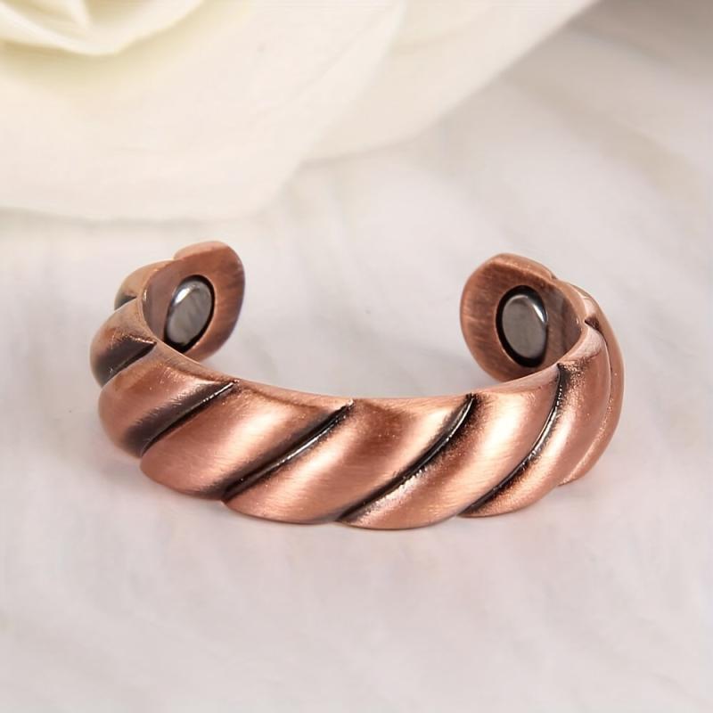 Pure Copper Magnetic Ring - Ideal Gift for Her