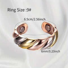 Pure Copper Magnetic Ring - Ideal Gift for Her