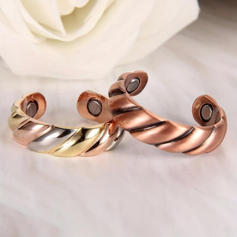 Pure Copper Magnetic Ring - Ideal Gift for Her