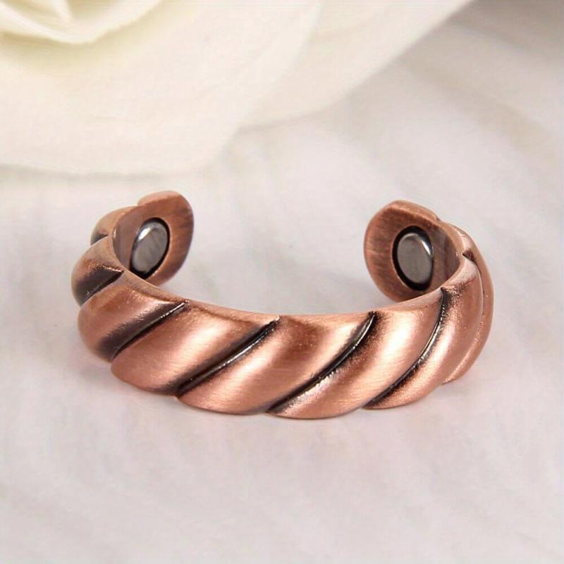 Pure Copper Magnetic Ring - Ideal Gift for Her