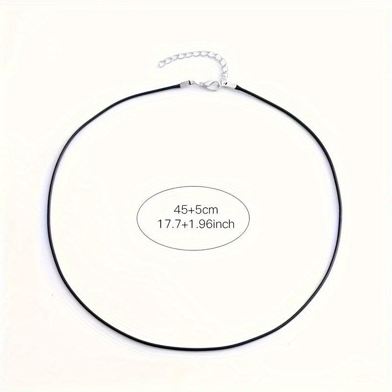 Crystal Pendant Necklace Natural Quartz Stone Pendant Necklace
