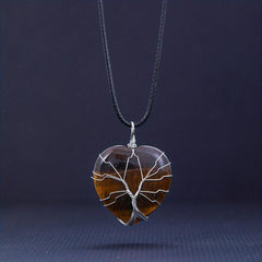 Women's Chakra Healing Crystal Necklace Set