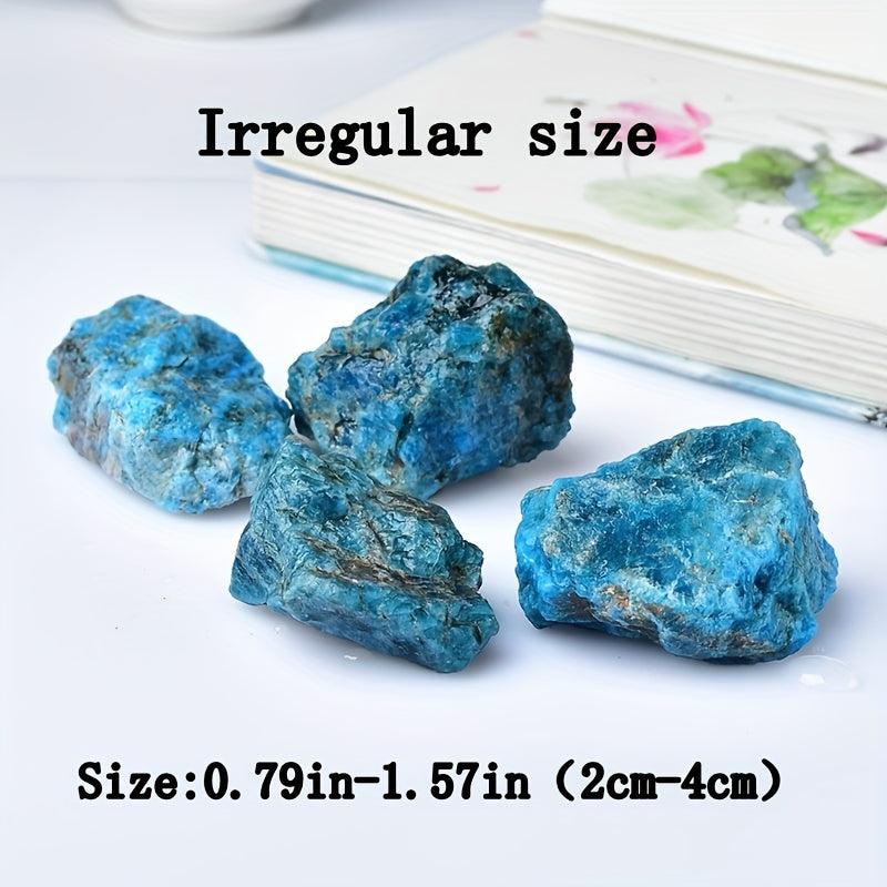 3pcs Apatite Crystal Healing Stone Aromatherapy Diffuser Fish Tank Decoration
